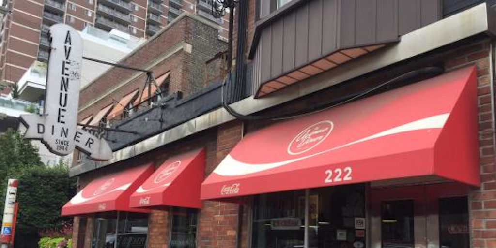 avenue diner- exterior