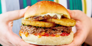 south st. burger co.- pineapple burger