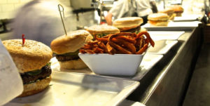 w burger bar- counter burgers