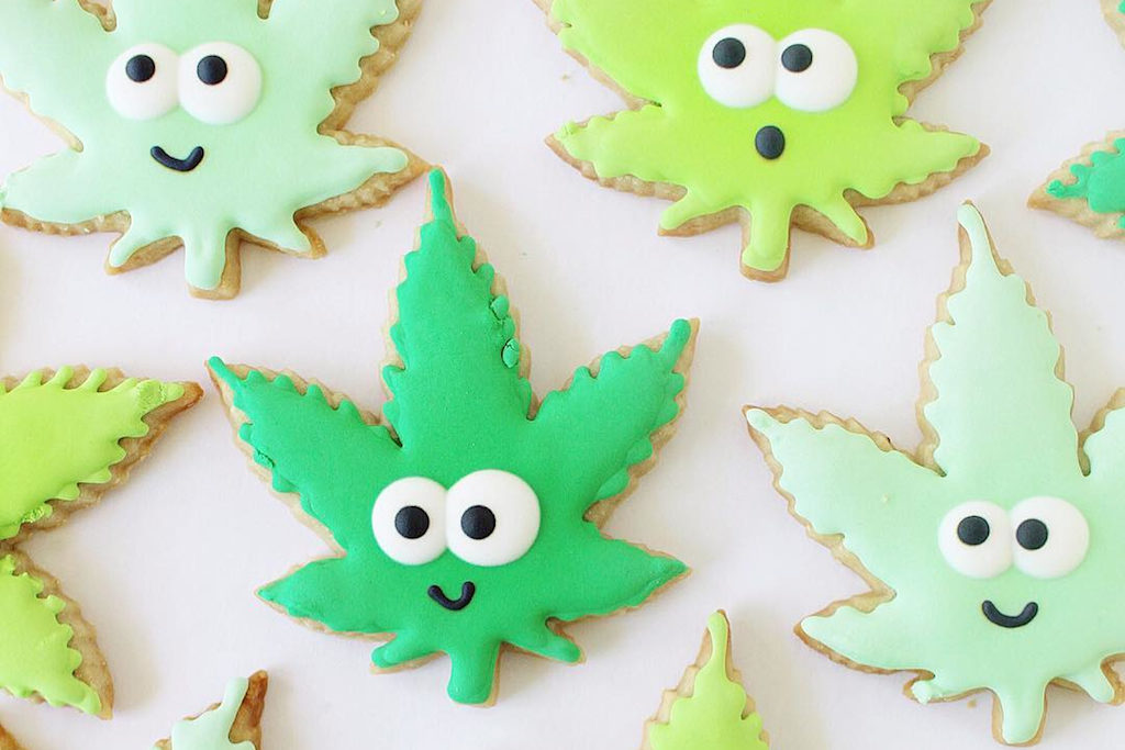 Cannabis edible cookie