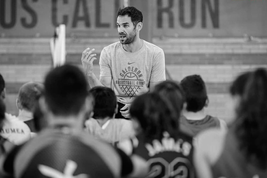 Basketball player Jose Calderon