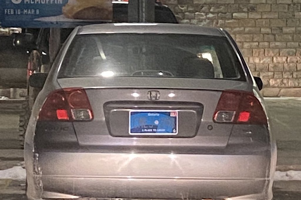 Ontario licence plates