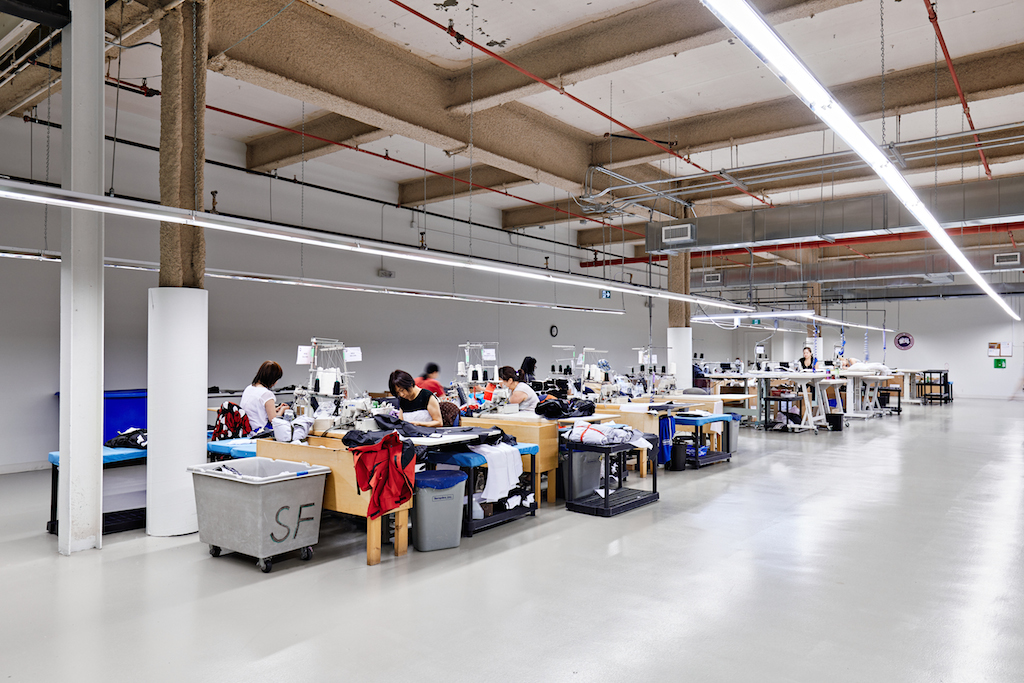 Canada Goose toronto facilitiy