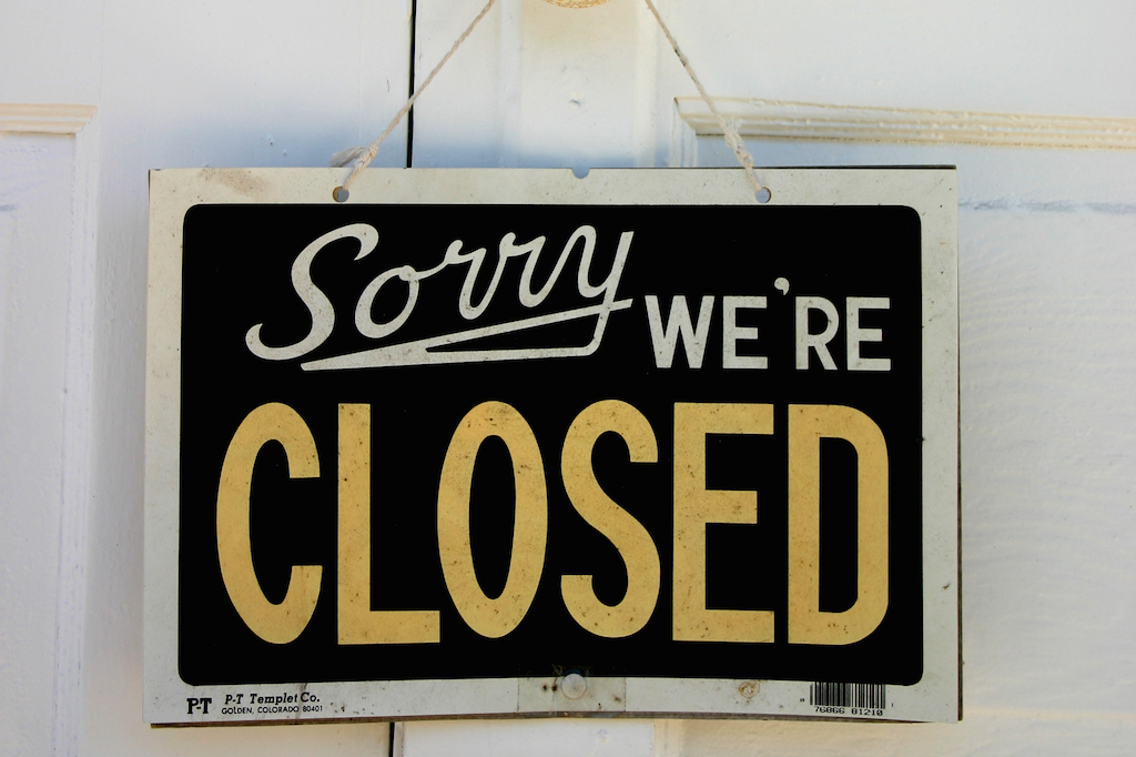sorry-were-closed