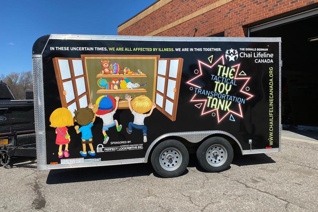 chai lifeline toy tank