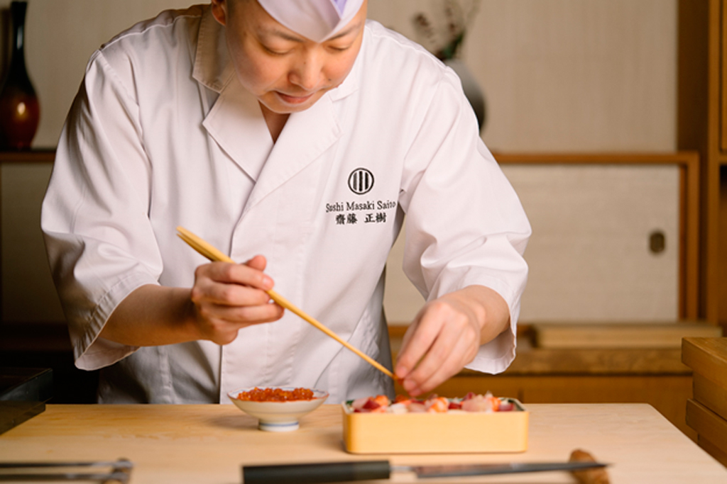 michelin starred chef Masaki Saito
