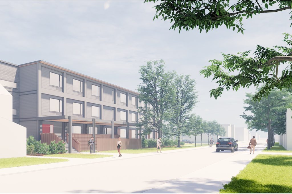 Harrison Street modular housing