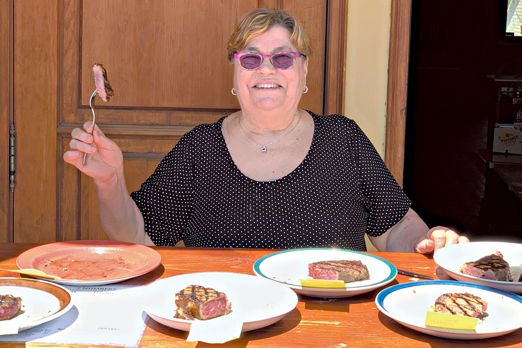 rosa marinuzzi strip loin steaks