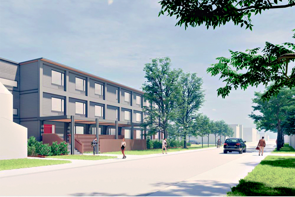 Modular housing plan in Toronto