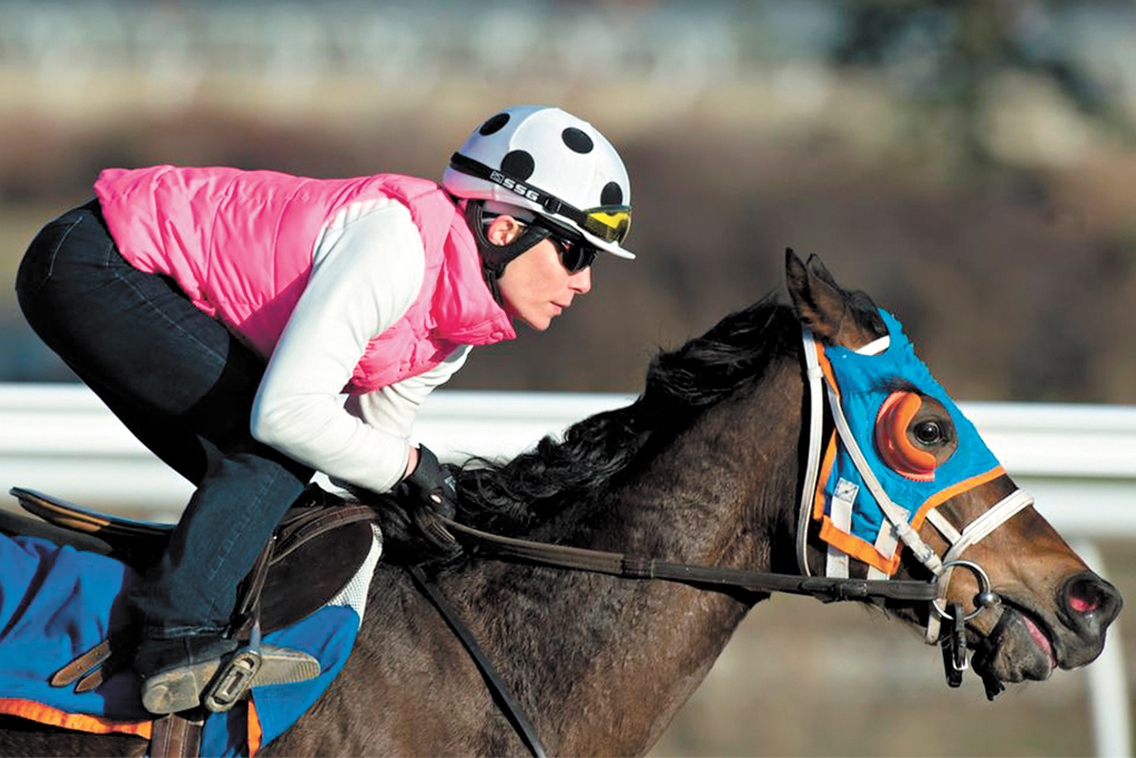 Queen's Plate jockey Emma-Jayne Wilson