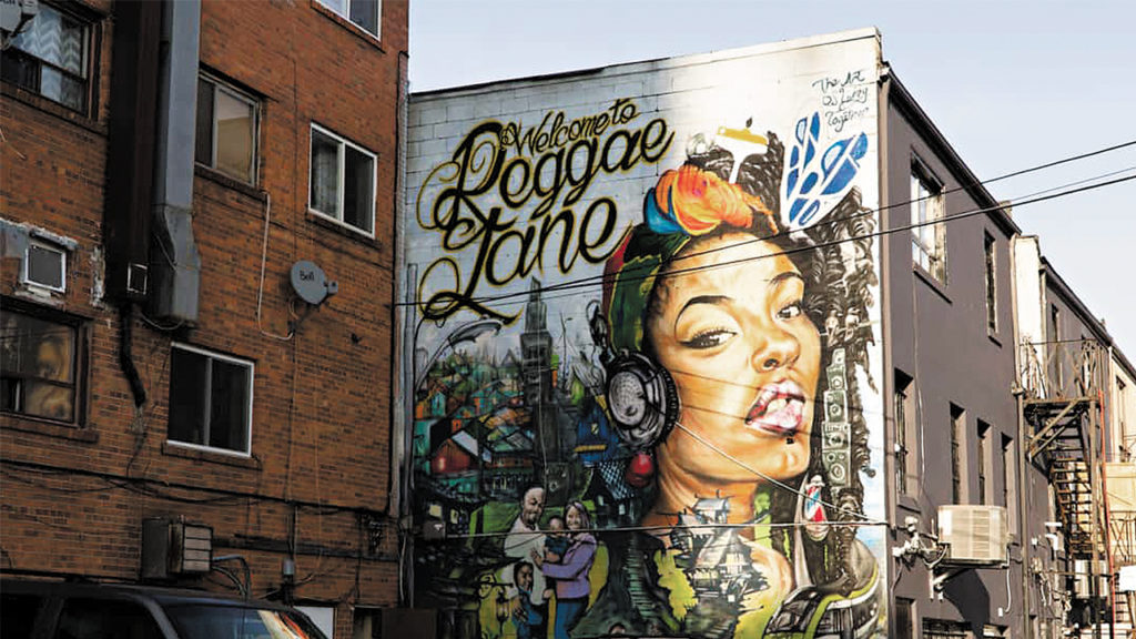 Little Jamaica mural