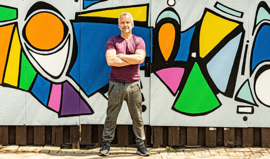 Artist Andrew Stelmack