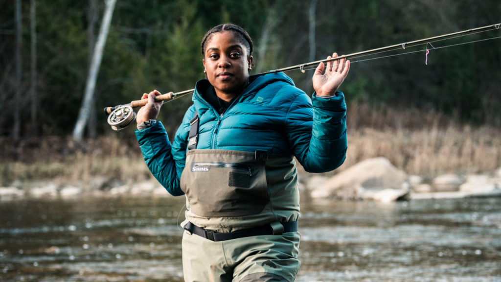 Demiesha Dennis fishing toronto