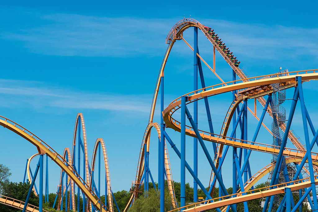 Canada's Wonderland rollercoaster