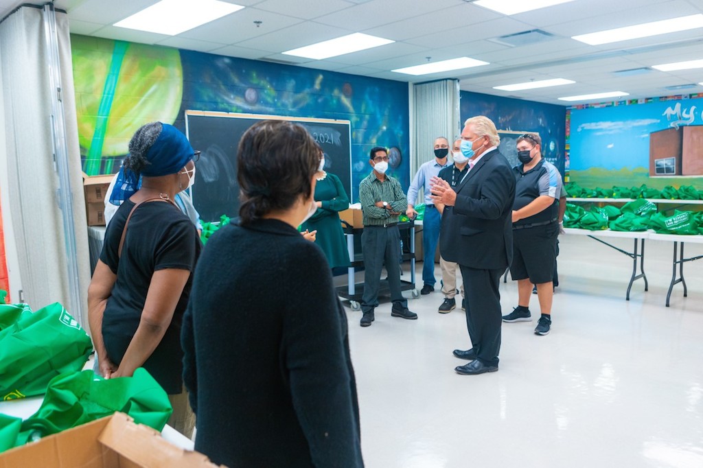 Ford vaccination school