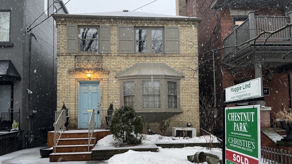 75 Macpherson Ave. in the Annex sold for $1 million over asking