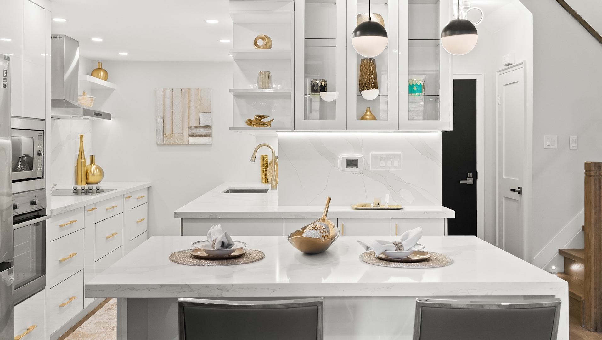 Kitchen at 108-15 McMurrich St.