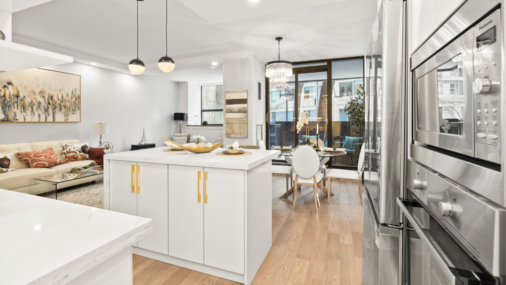 The interior at 108-15 McMurrich St.