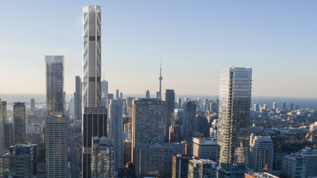 A photo of The One at Yonge and Bloor