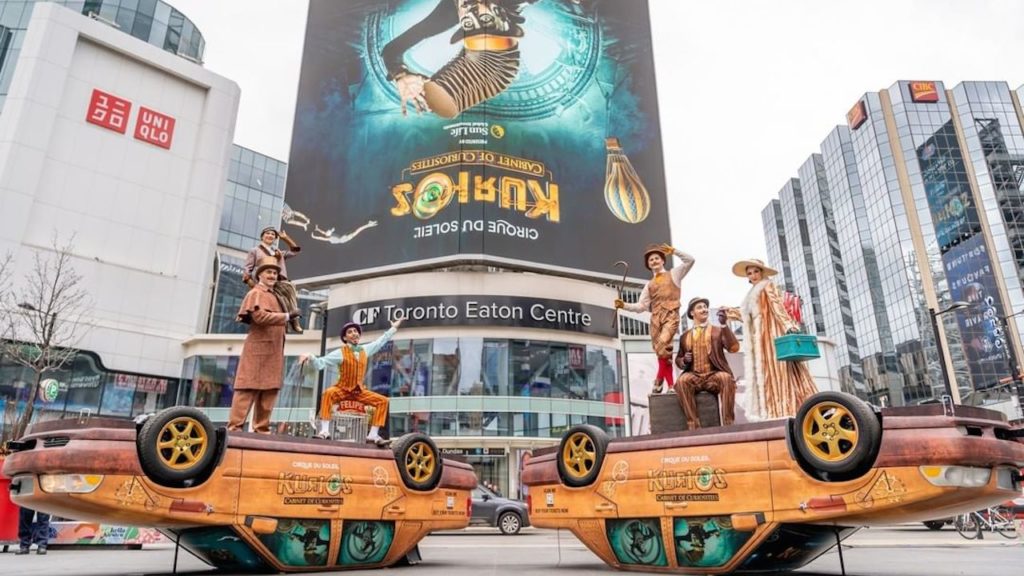 Kurios, one of the April events coming to Toronto