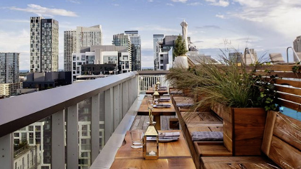 Harriet's 1 Hotel rooftop