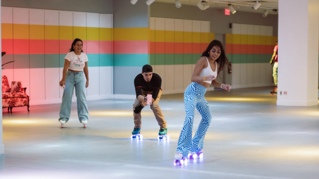 roller skating