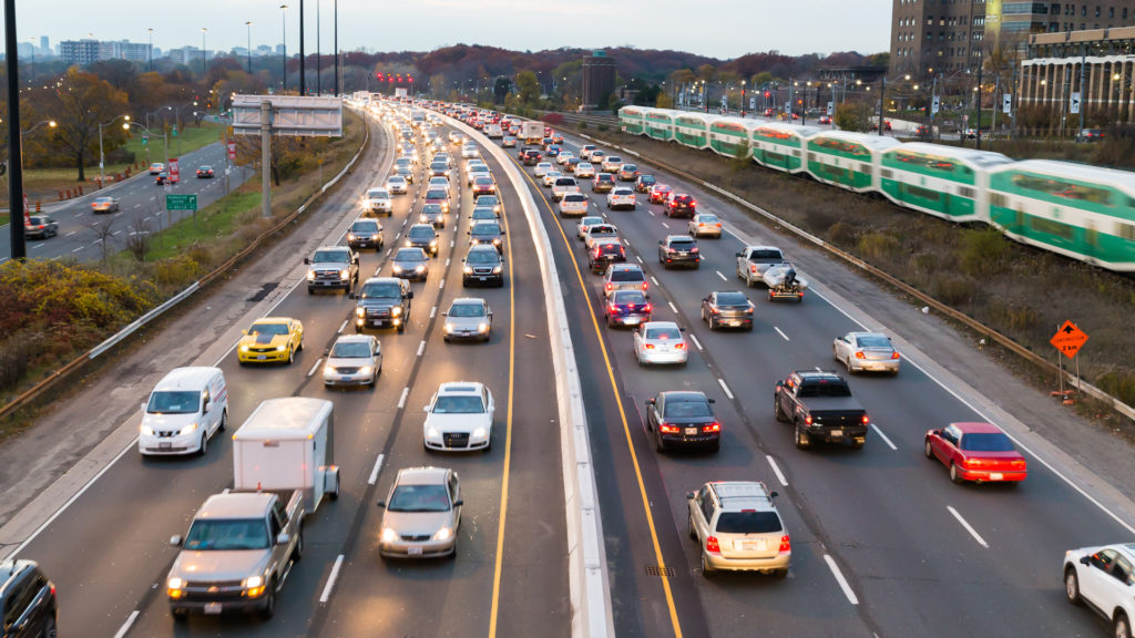 Gardiner Expressway traffic