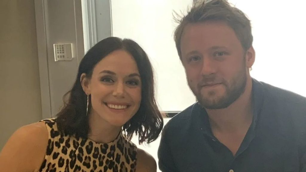 Tessa Virtue and Morgan Rielly