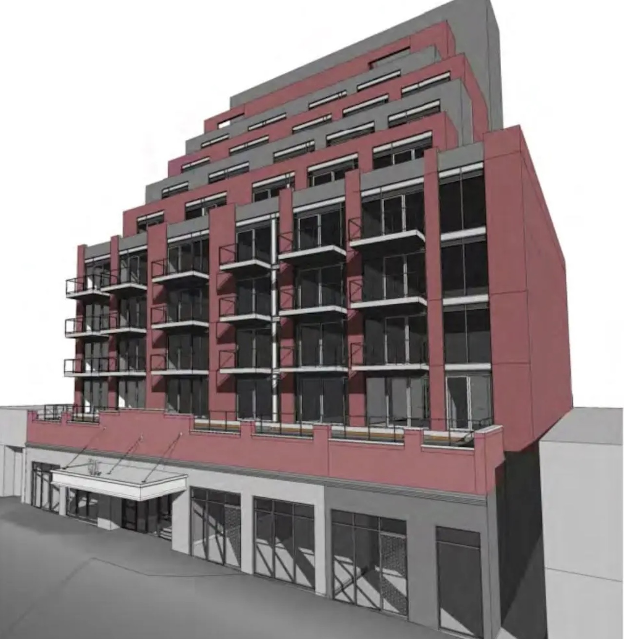 Rendering of proposed development (City of Toronto)