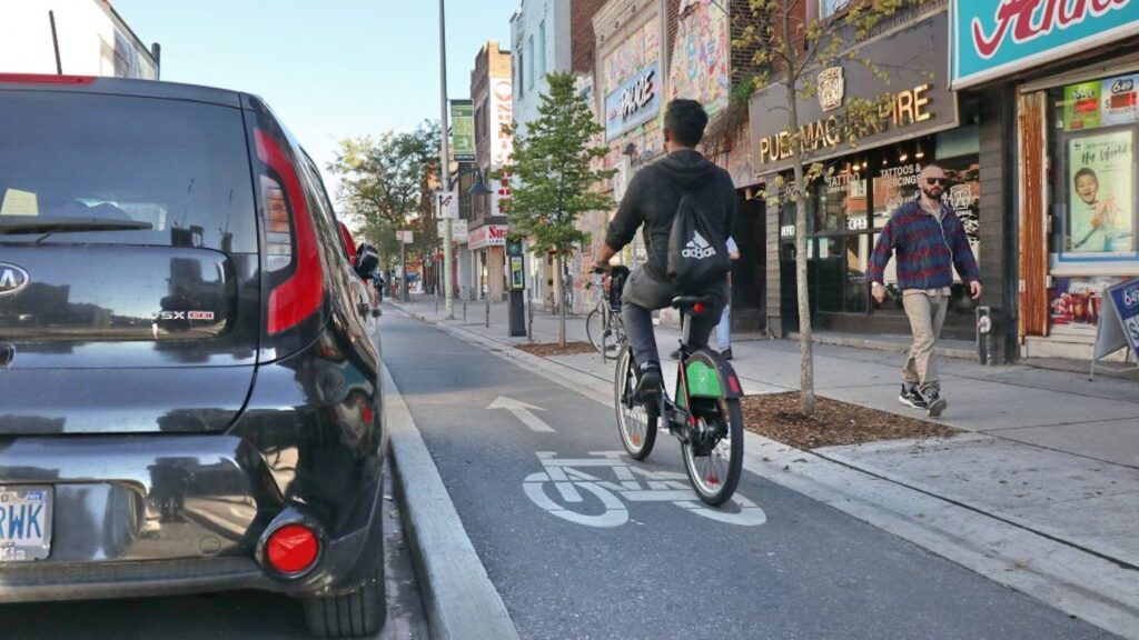 Bloor Street bike lane