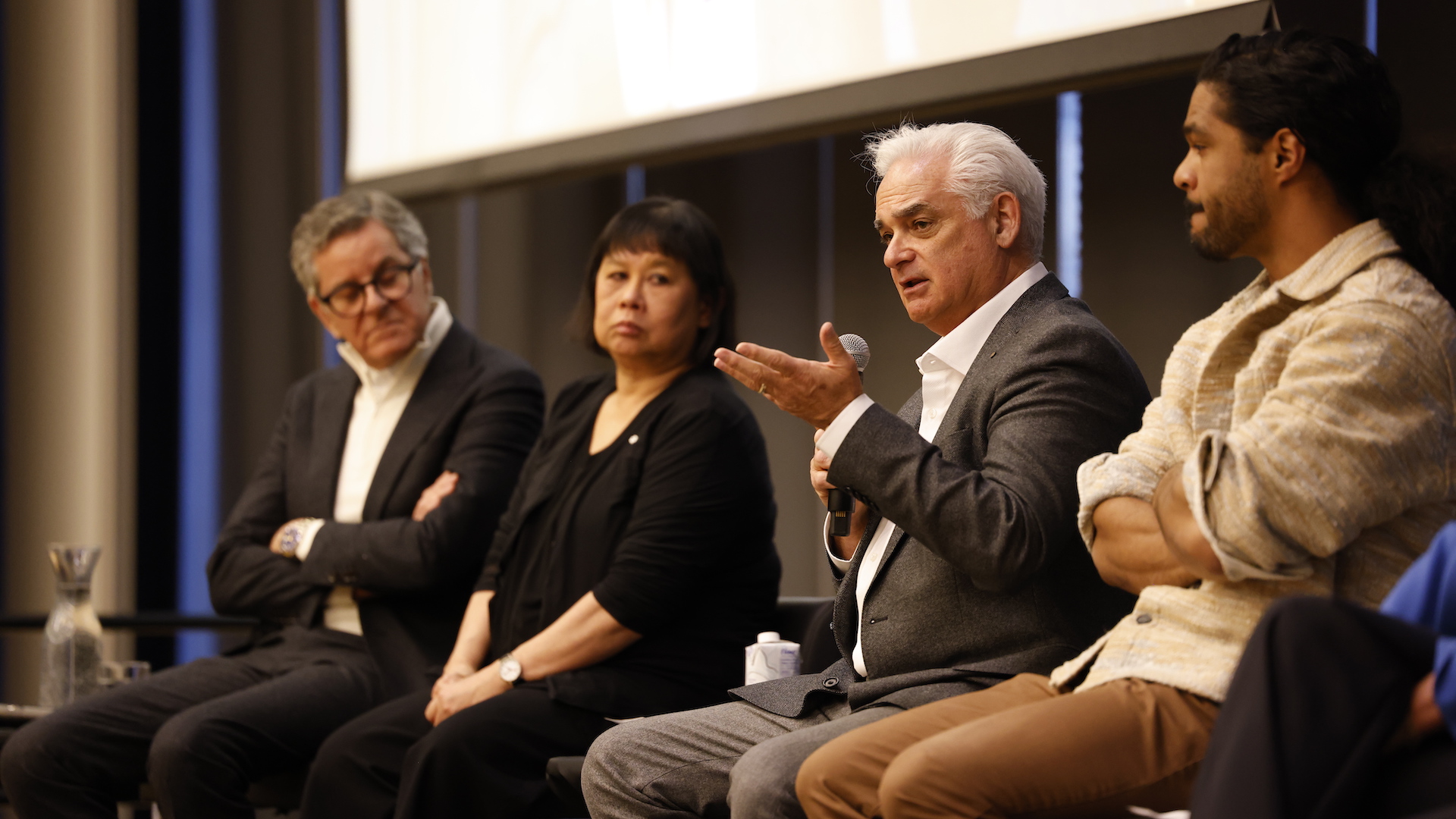 Barry Cohen speaking at the Post City Real Estate Roundtable housing panel