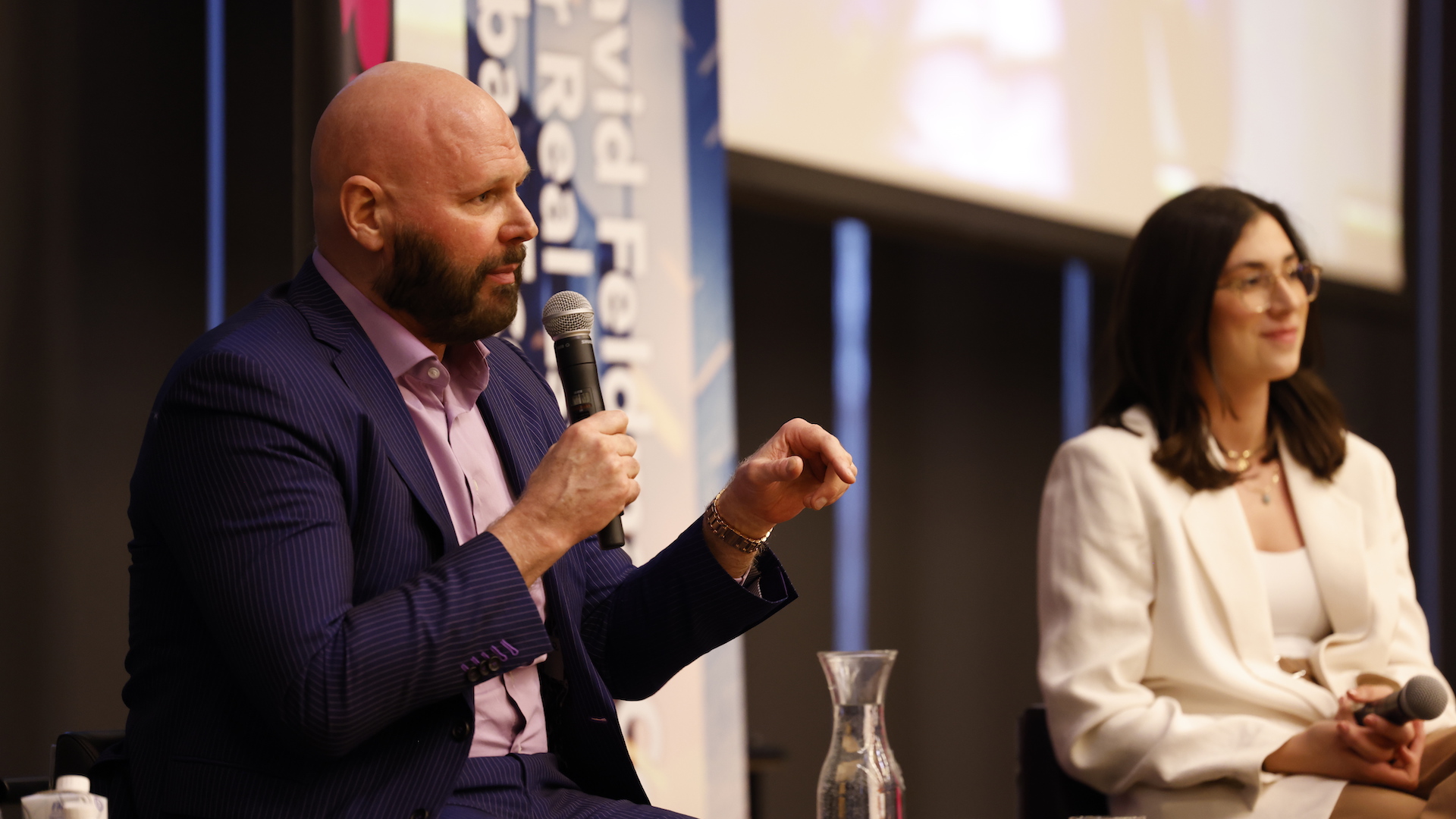 Brad Lamb speaking at the Post City Real Estate Roundtable housing panel