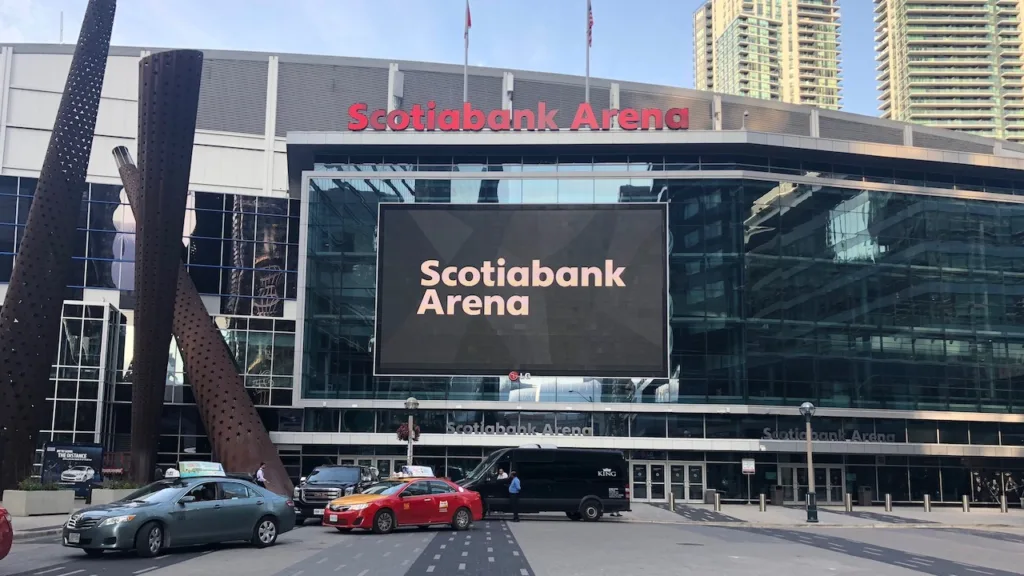 scotiabank arena where renovations are taking place