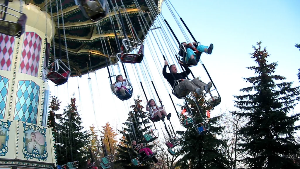 Swing ride at Canada's Wonderland