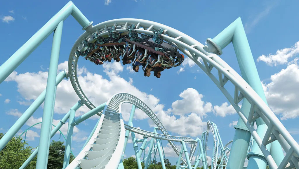 AlpenFury roller coaster at Canada's Wonderland