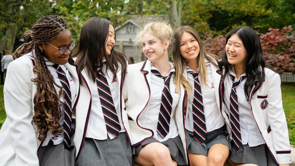 Students at Bishop Strachan School