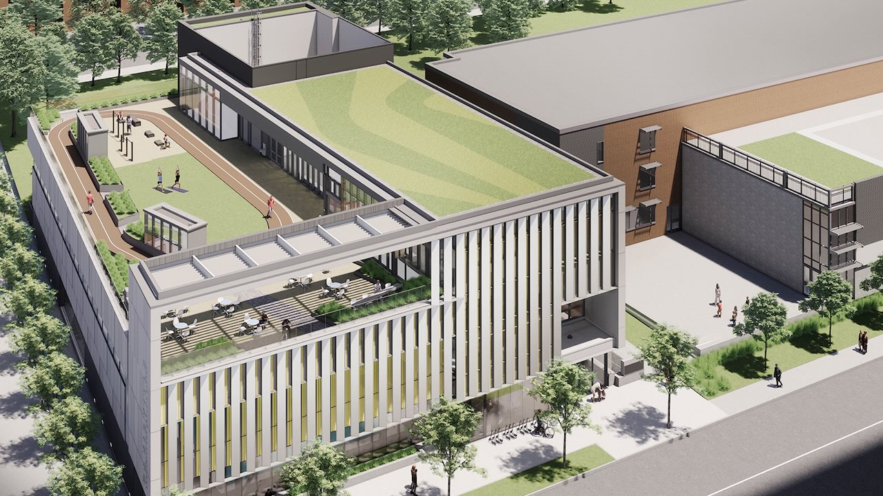 Davisville Community & Aquatic Centre rendering