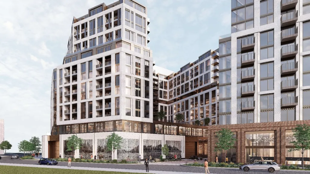 Rendering of proposed 284 Lawrence Ave. E. development